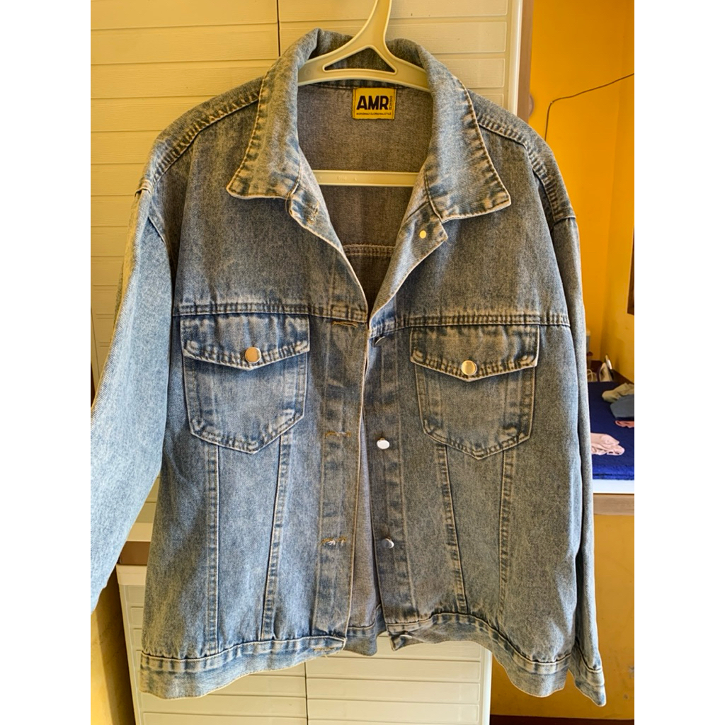 Preloved jaket denim AMR