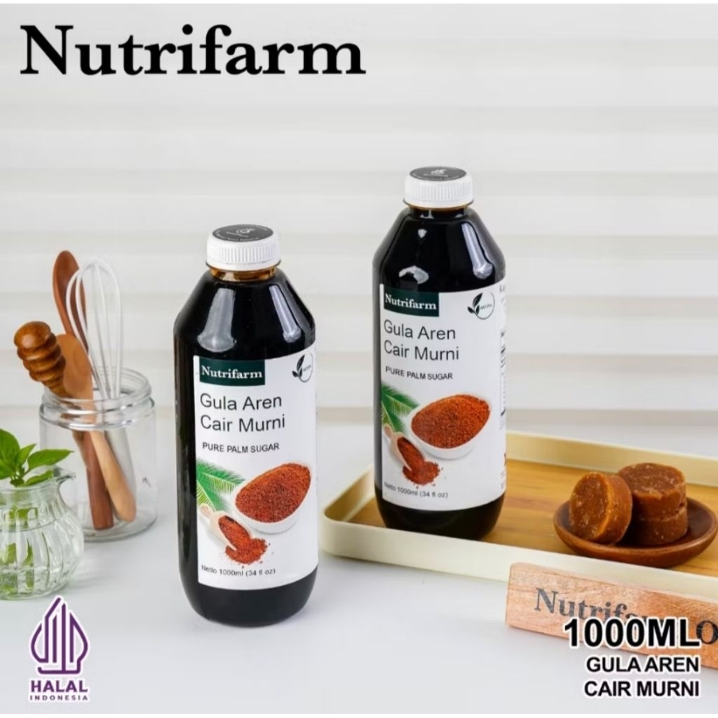 

Gula Aren Cair 1000ml Nutrifarm
