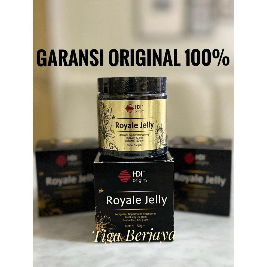 

HDl ROYALE JELLY LIQUID EXP 2/2026 GARANSI ORIGINAL 100%