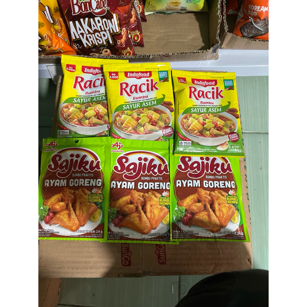 

bumbu praktis sayur asem/ayam goreng murah 2 ribuan