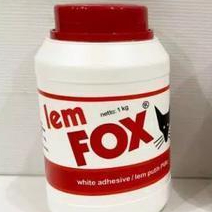 

(1 Pcs) Lem Fox Putih 1KG / Lem Fox Kayu Serbaguna PVAC Botol 1KG