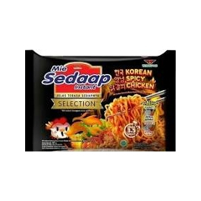 

Mie Sedaap Korean Spicy Chicken