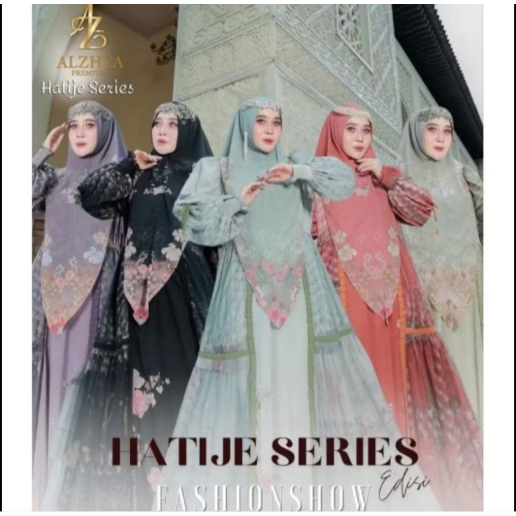 gamis hatije series by alzhea premium syar'i