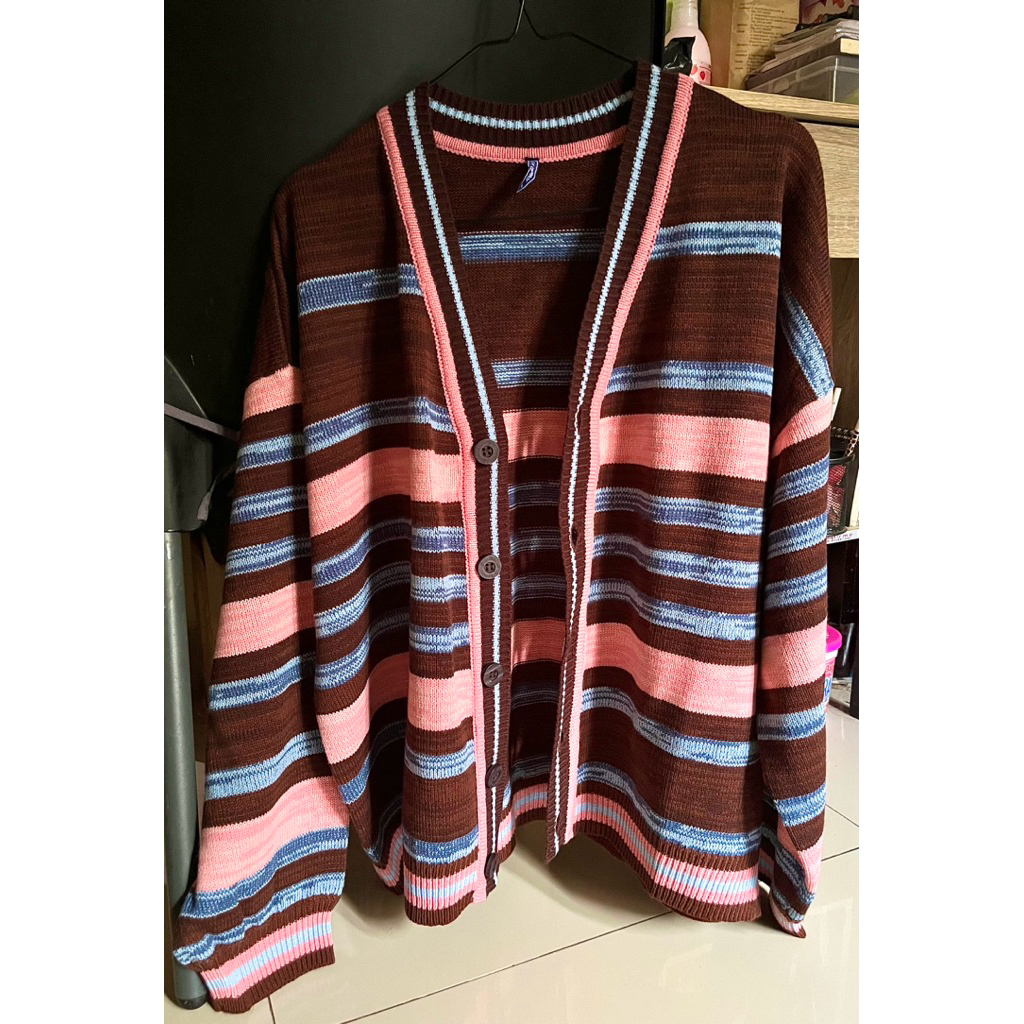 COLORBOX Multicolor Cardigan ORI preloved