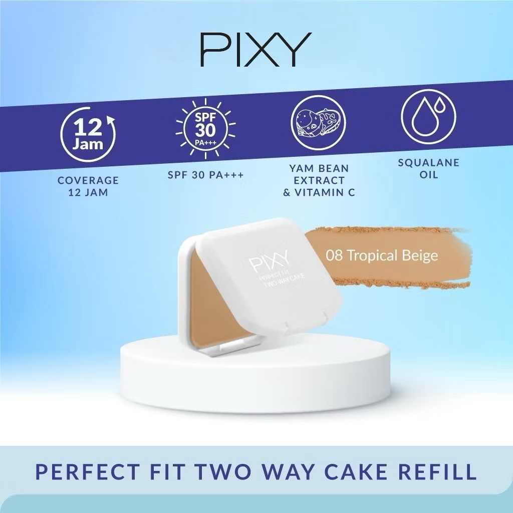 COD 08 ( Tropical Beige ) - refil pixy￼ PIXY TWC Perfect Fit