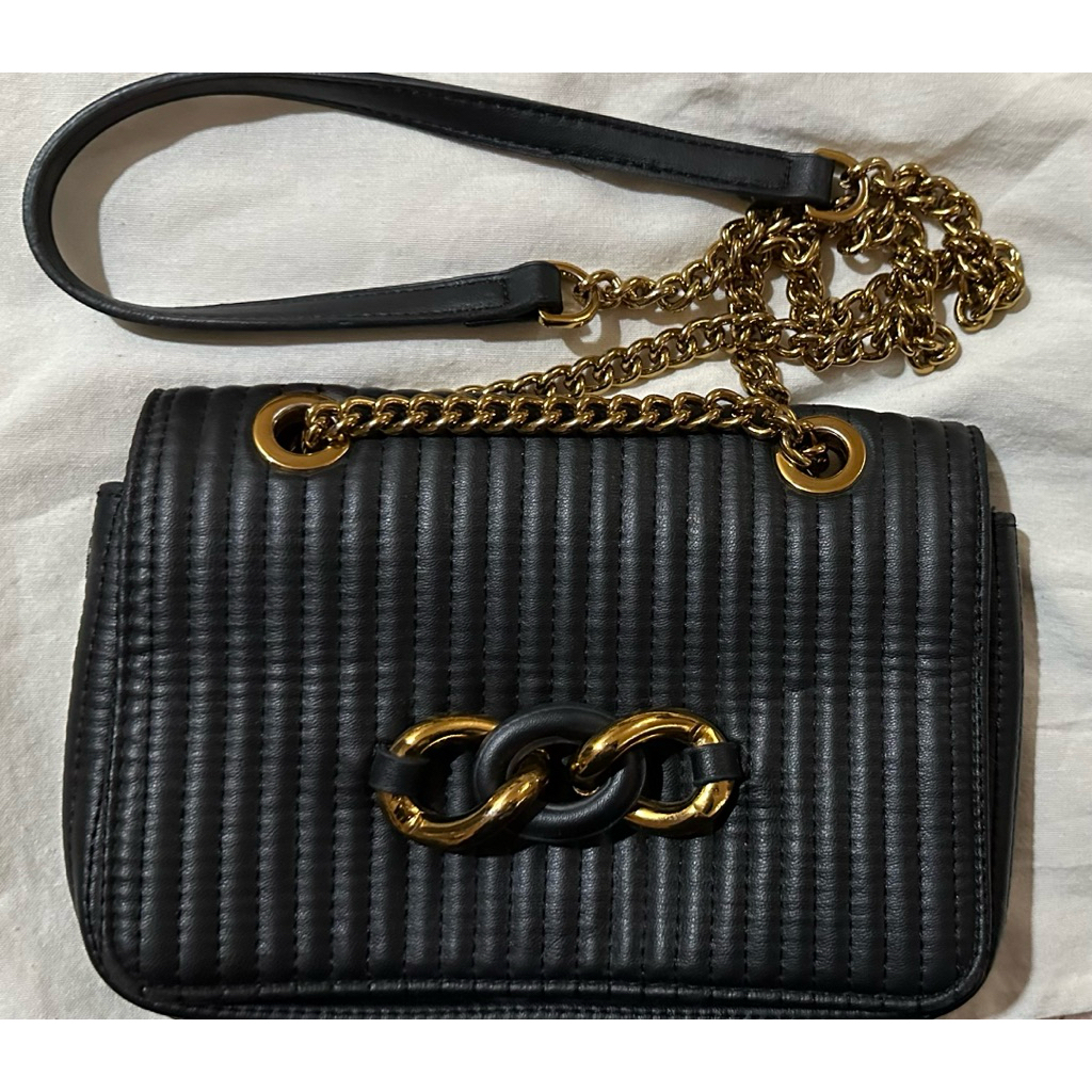Preloved Chain Strap Cross Body Bag Zara