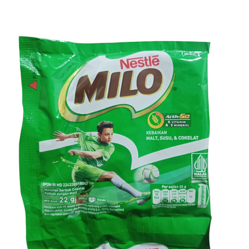 

Susu Milo Coklat Nestle 22gr