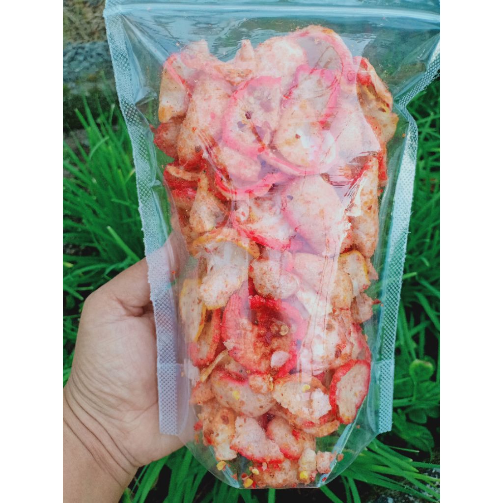 

Krupuk Seblak Pedas Daun Jeruk