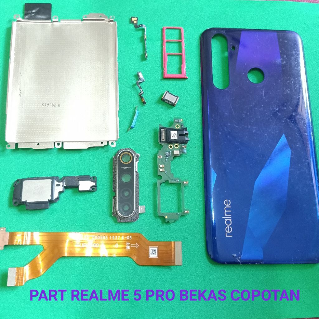 Sparepart Copotan Realme 5 pro second Original