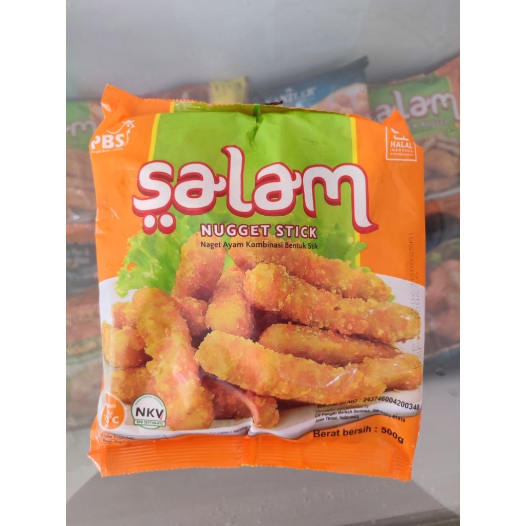 

Salam Nugget Stick 500gr | Salam Nugget 1kg