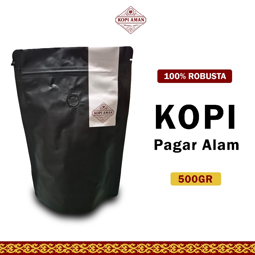 

Kopi Lanang Robusta Pagar Alam - Single Bean || 500 gram