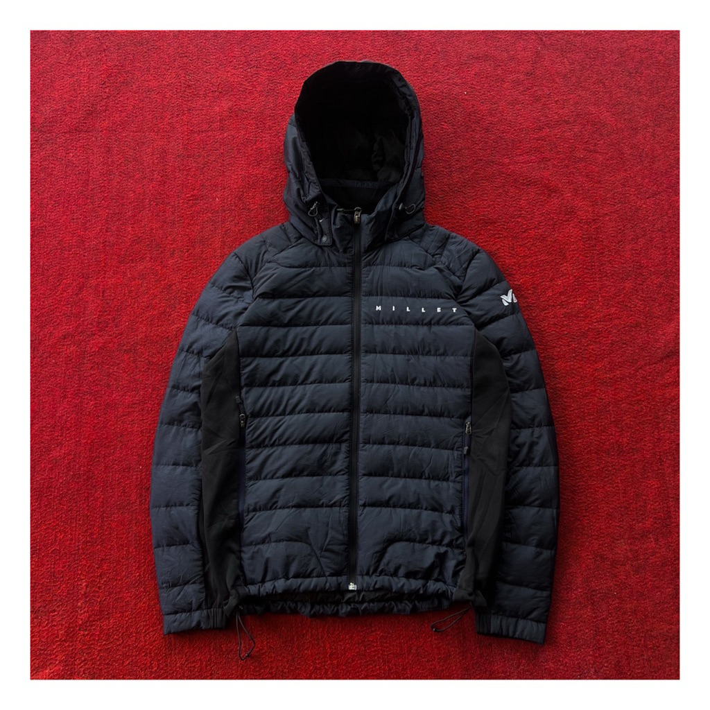 jaket millet bulu angsa