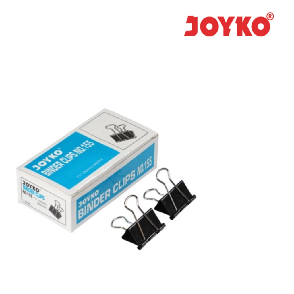 

Klip Penjepit Kertas |Binder Clip Joyko 155 1PACK