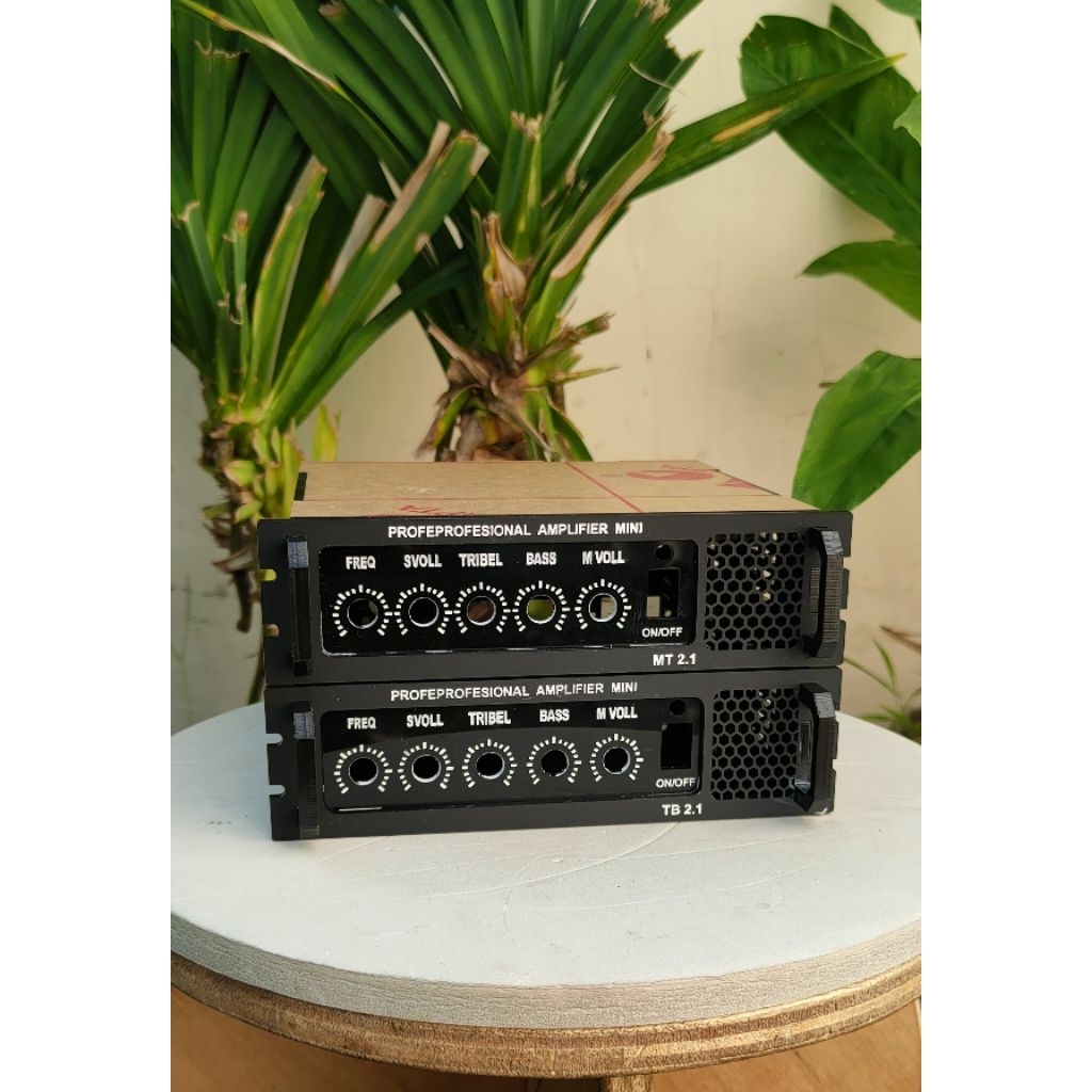 box amplifier mini model build up