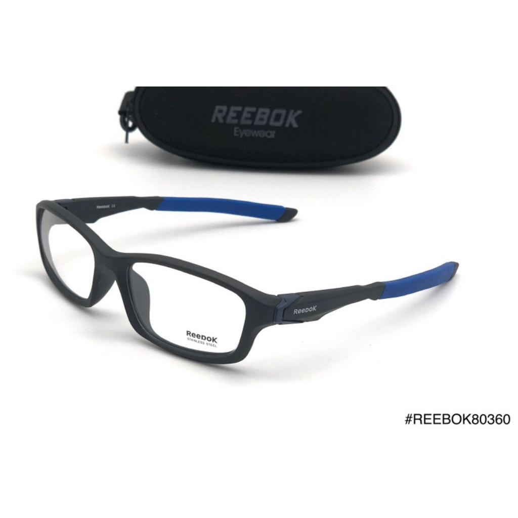kacamata frame sporty pria reebok 80360 paket lensa anti radiasi