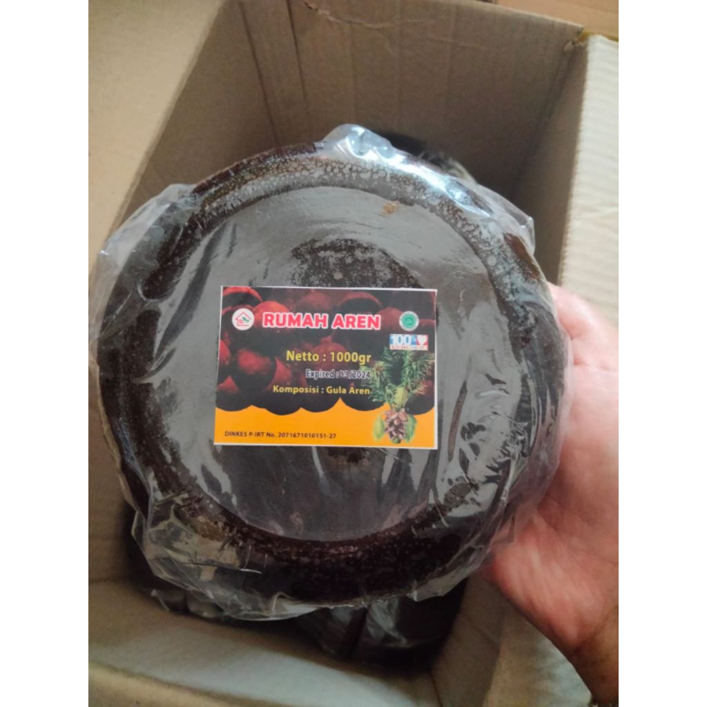 

Paket Hemat 5kg Gula Batok Rumah Aren Hitam Premium Kemasan