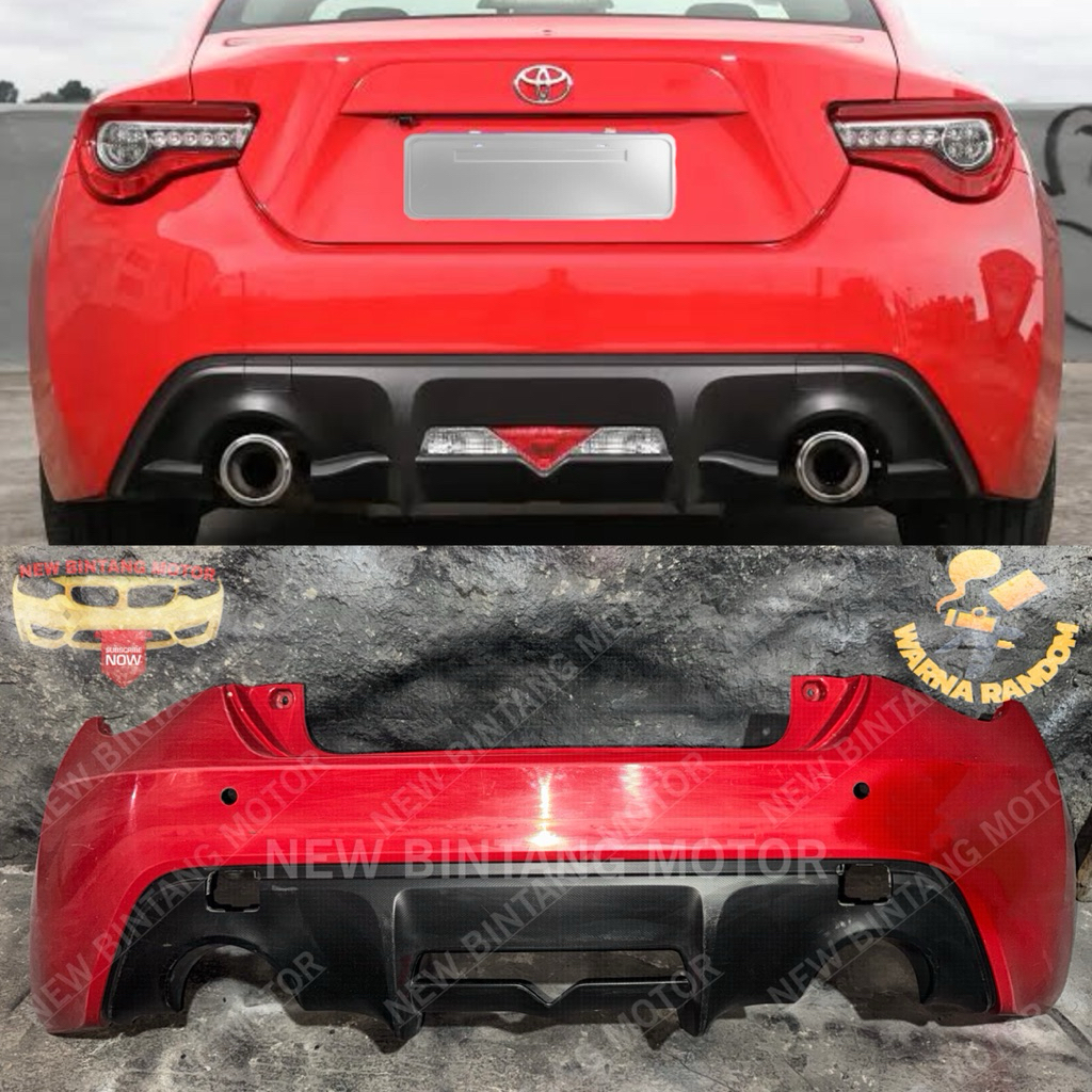 Bumper belakang toyota 86 GT86 FT86 subaru brz 2015 2018 original