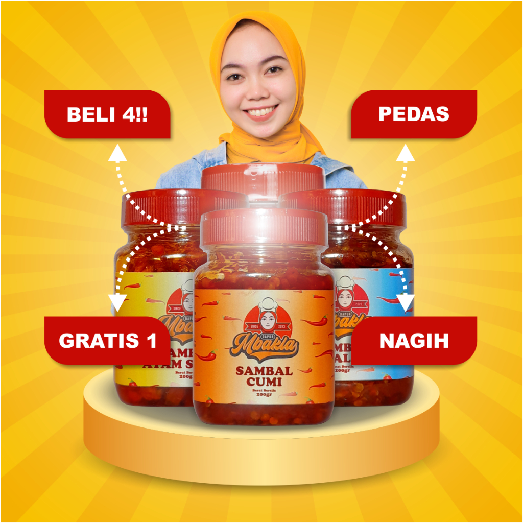 

Dapur Mbakla | Sambal Cumi Ayam Suwir Cakalang Cumi Ijo Pedas Enak Nagih