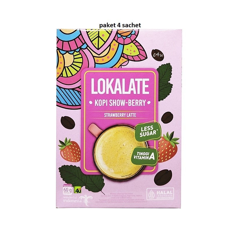 

[5 SACHET] Lokalate - Kopi Latte Kekayaan Lokal Indonesia