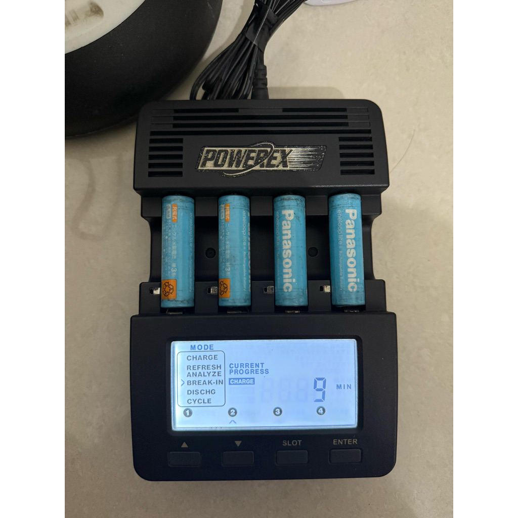 Charger Powerex MH C9000 Adaptor Ori Second Like New