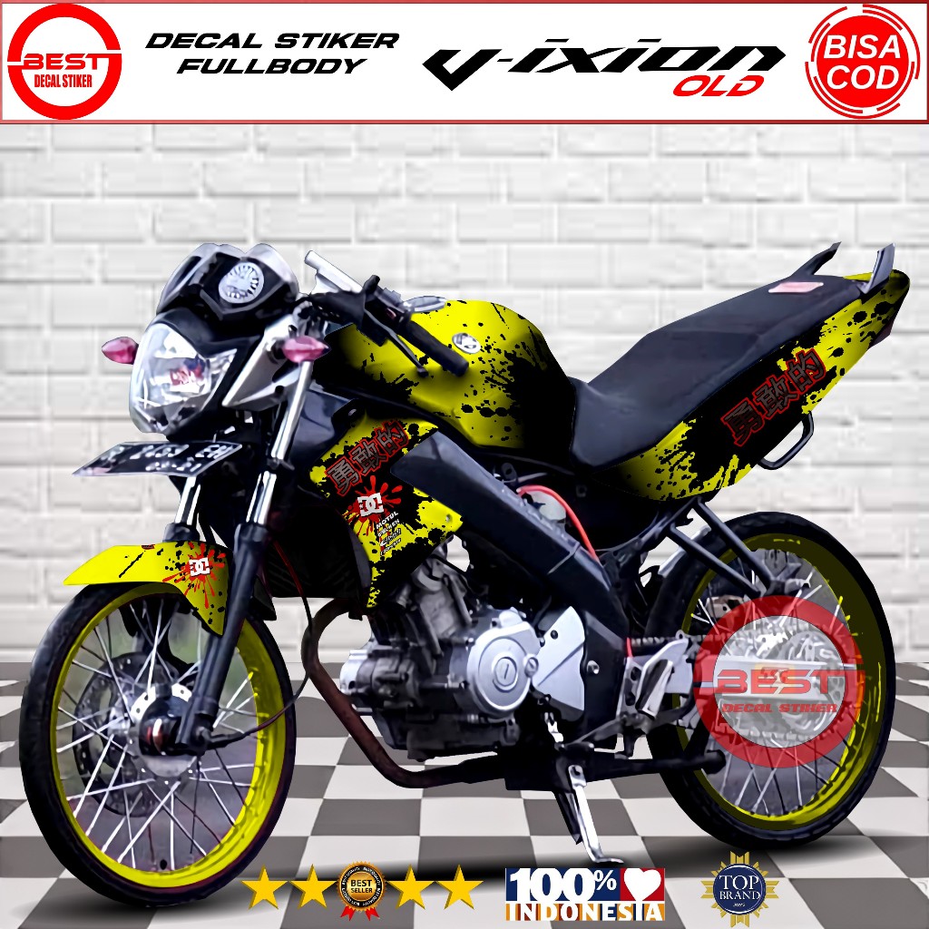 NEW PRODUK Decal Vixion Old Fullbody / Decal Vixion Old Full Body