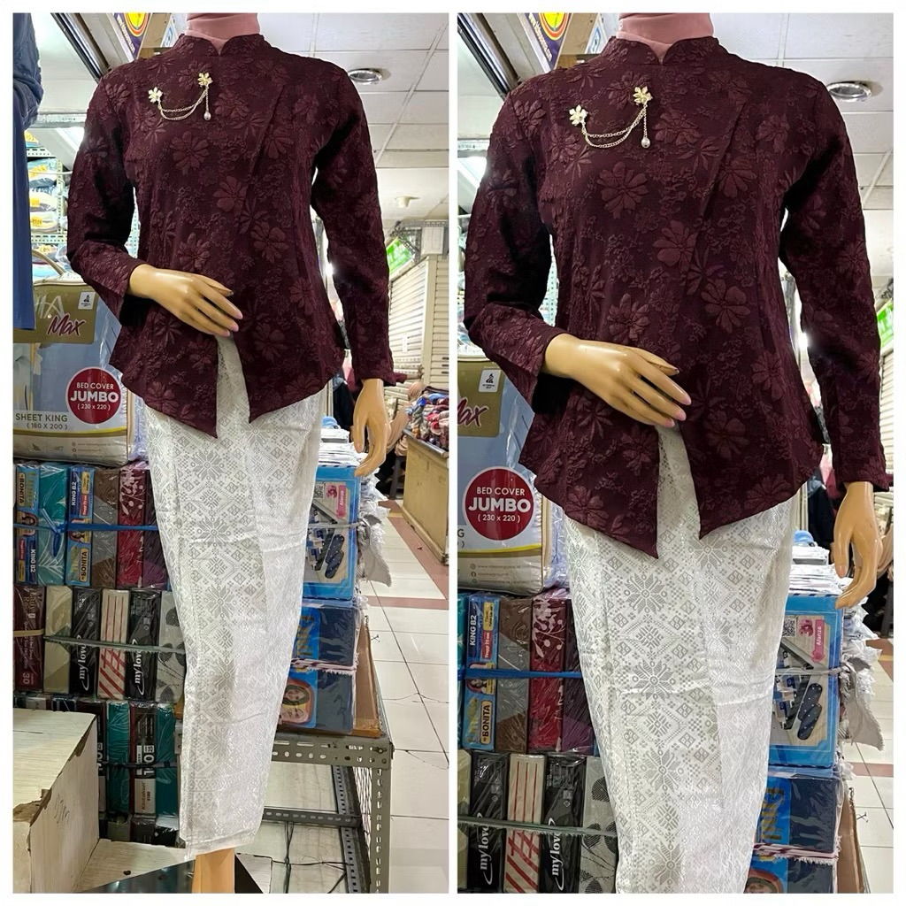 Rys Kebaya / Viral Janggan Fukoro Jaguard / Kebaya Wisuda Modern Terbaru