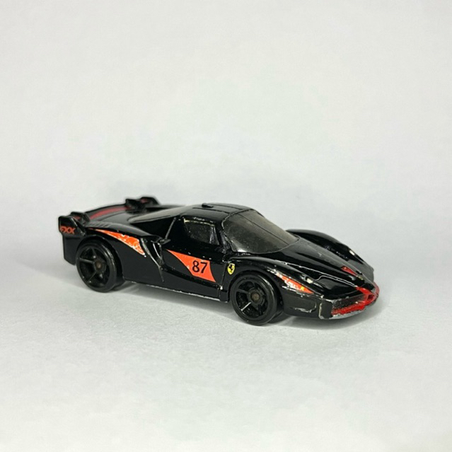 Hot Wheels Ferrari FXX Seri Speed Machines 2012 Hitam Loose