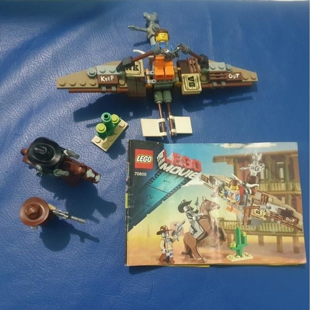 LEGO the Movie 70800 Getaway Glider Set Used bekas murmer
