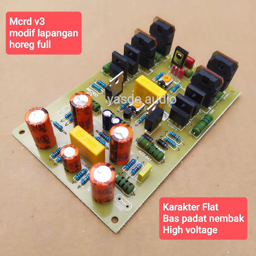KIT DRIVER MCRD V3 MODIF LAPANGAN KARAKTER FLAT BAS PULEN PADAT NEMBAK HOREG FULL