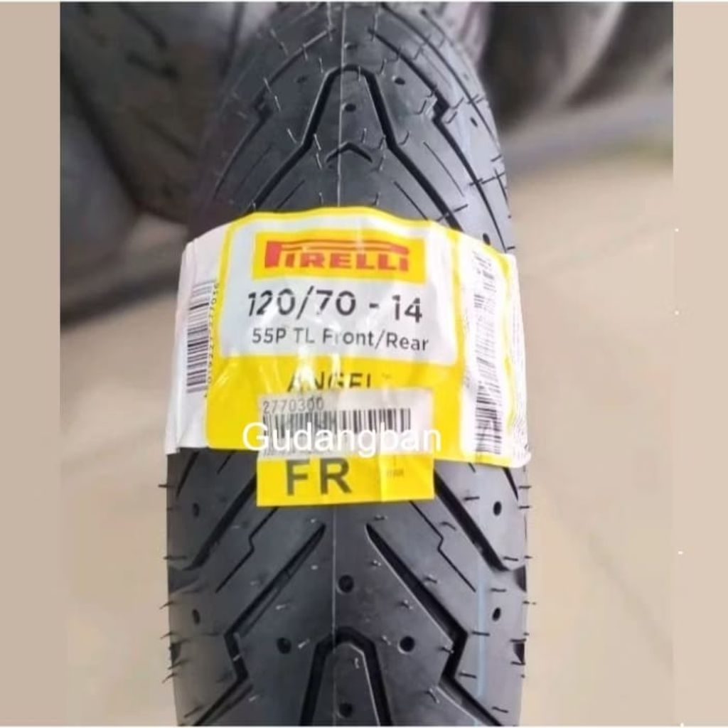 PROMO ban depan motor pcx150 ukuran 120/70-14 tubless merk firelli Diablo roso sport