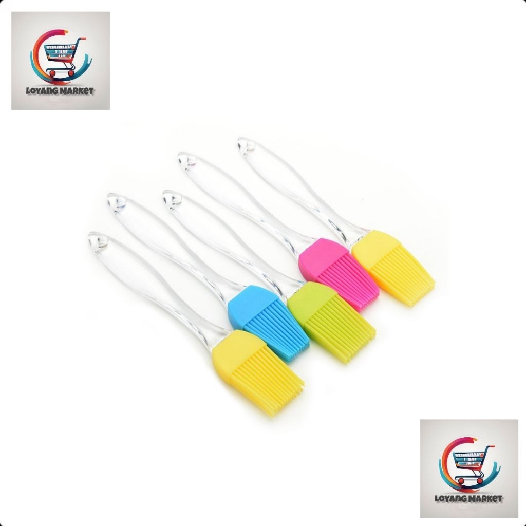 Kuas silicon pengoles kue anti panas