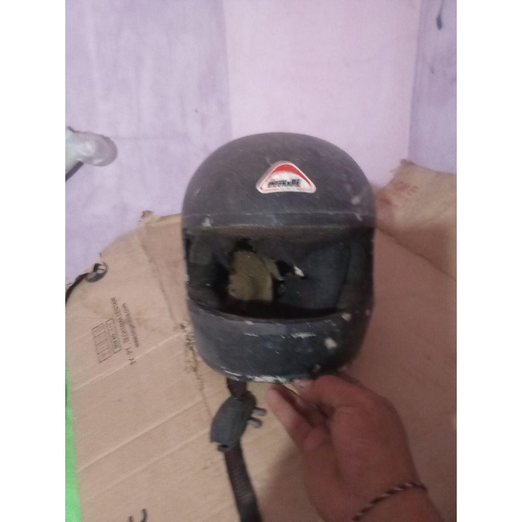 helem jadul kiwi bahan helm jadul full face