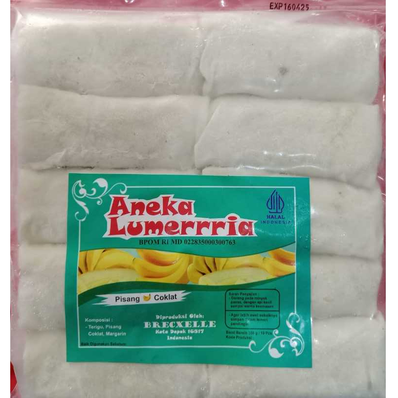 

PISANG COKLAT LUMERIAN ISI 10PCS