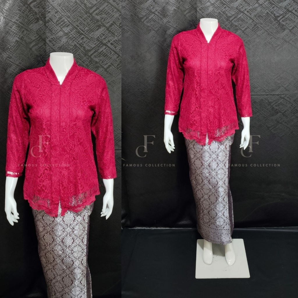 famouscollection SETELAN KEBAYA BRUKAT KARTINI FREE BROS | KEBAYA KARTINI | KEBAYA WISUDA