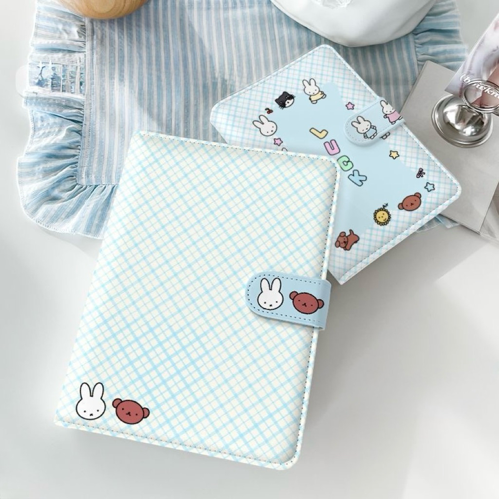 

[PREORDER] Buku Catatan Miffy PU Leather dengan Magnetic Lock - A5 & A6