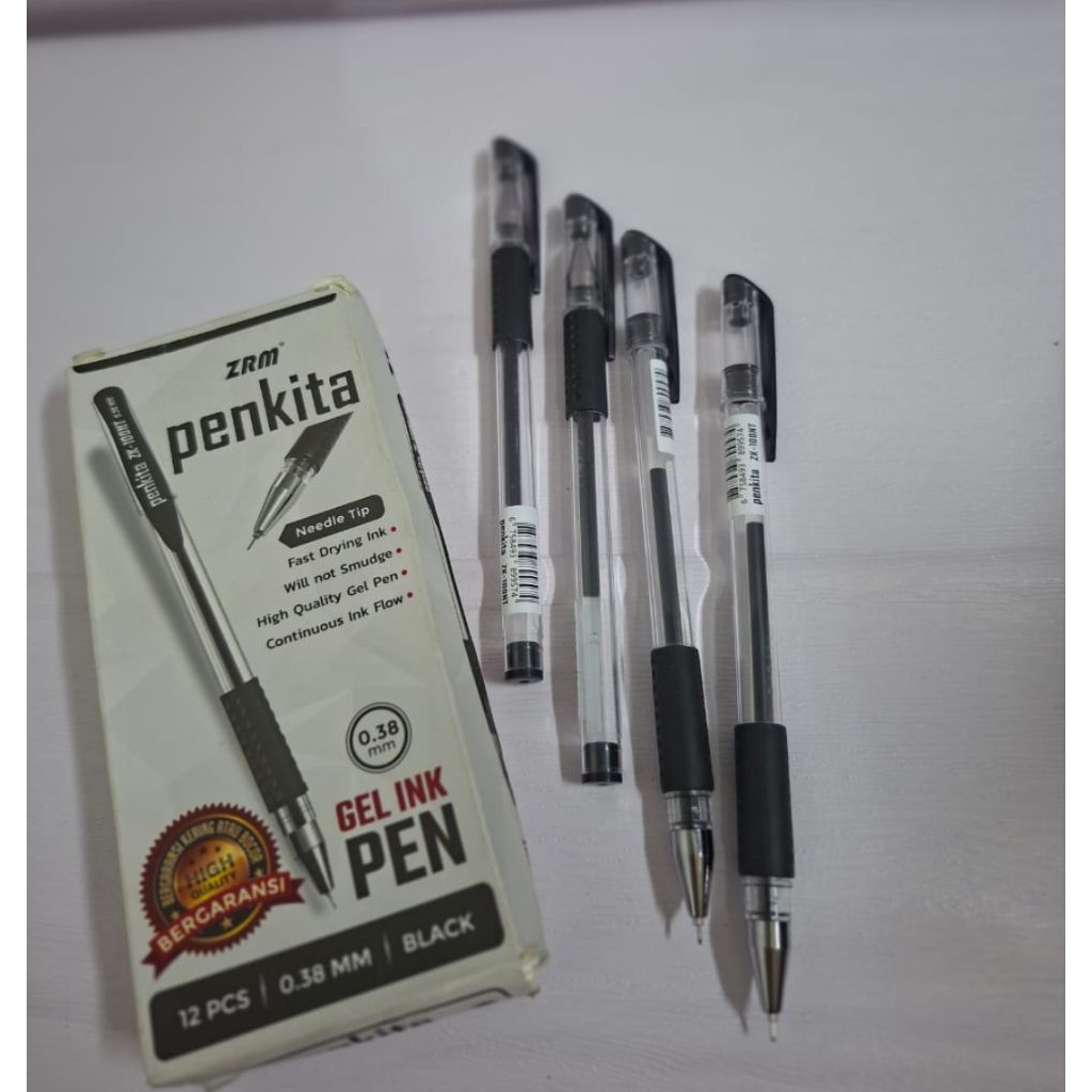 

1 pc ZRM penkita Gel Pen /Pulpen mata jarum 0,38mm ZK-100NT