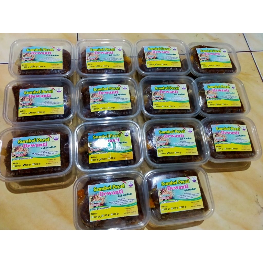 

Sambel pecel Dewanti