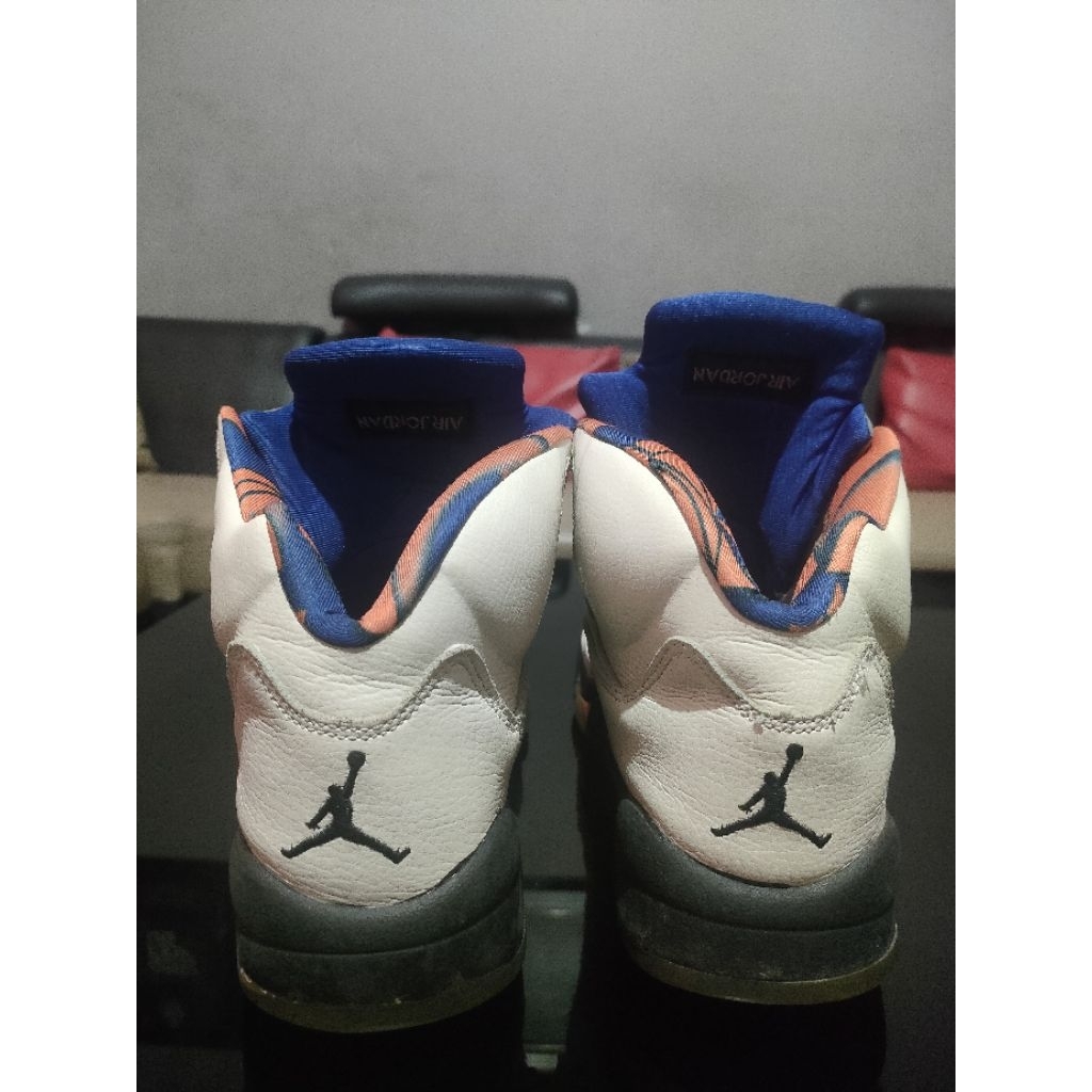 Sepatu Nike Air Jordan 5 retro internasional flight size 44 insole 28 Lostag