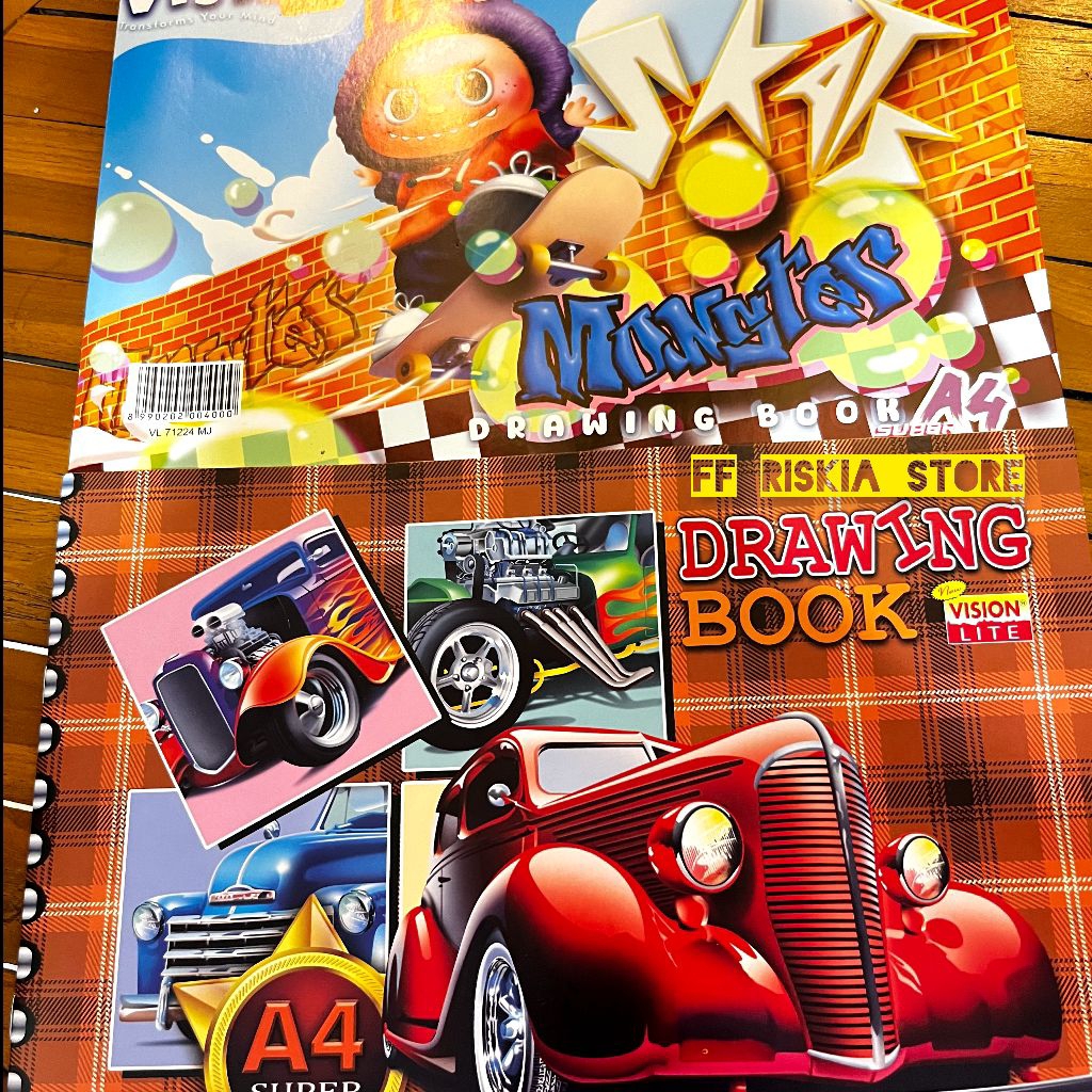 

(10)PCS BUKU GAMBAR VISION LITE A4