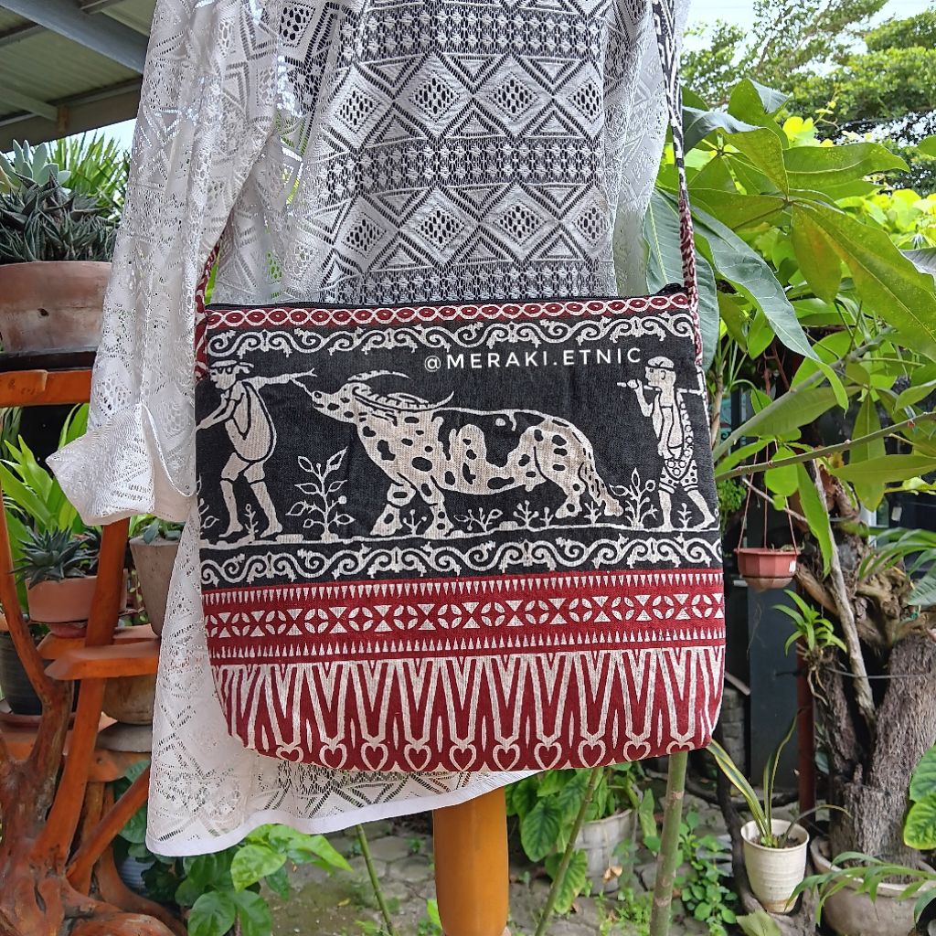 Tas Slingbag Sarita Toraja Batik Toraja Tas Selempang Toraja