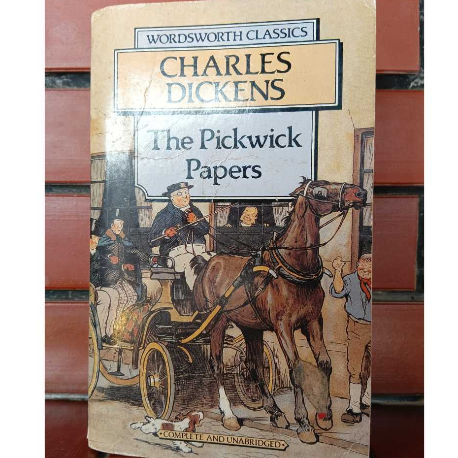 Charles Dickens The Pickwick Papers Wordsworth Classics Novel Sastra Bahasa Inggris Preloved