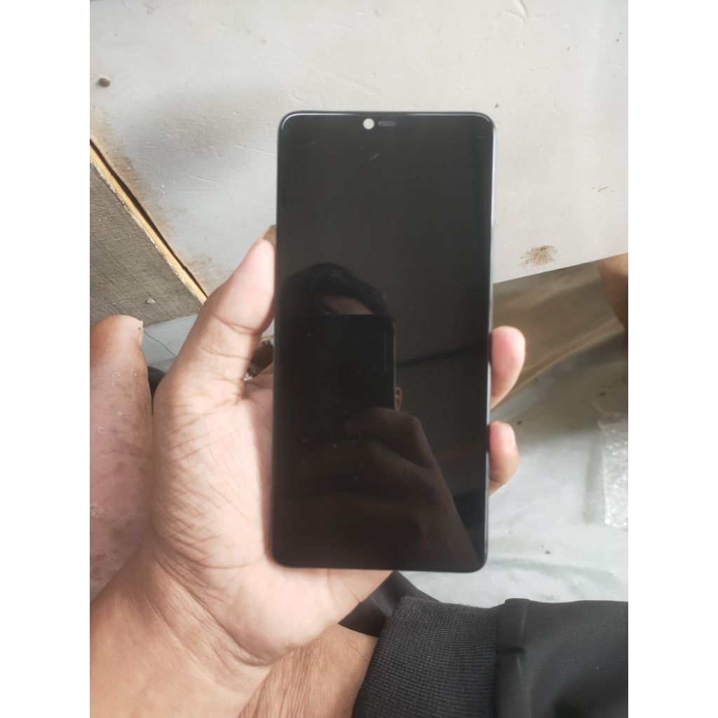 LCD OPPO F9 ORI COPOTAN MINOS LECET PEMAKAIAN