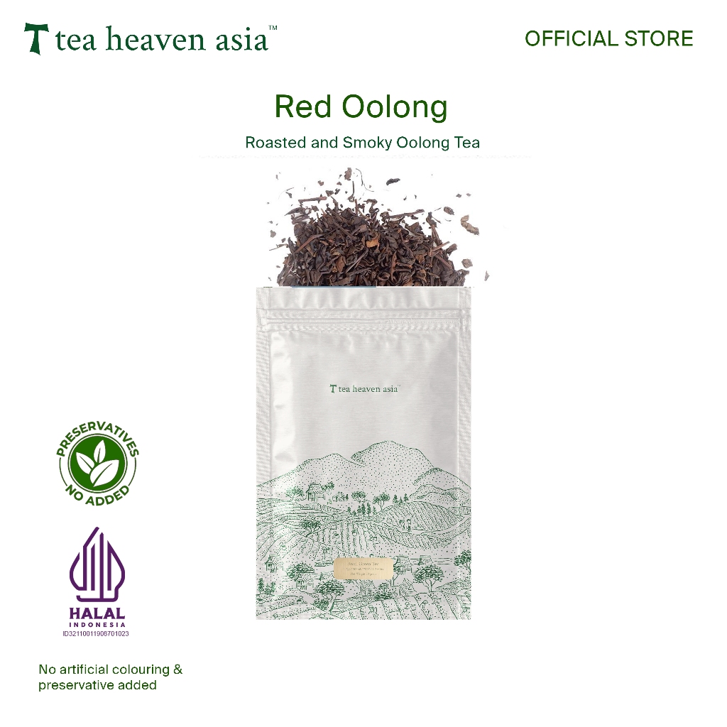 

Tea Heaven Red Oolong Roasted Smoked 40gr