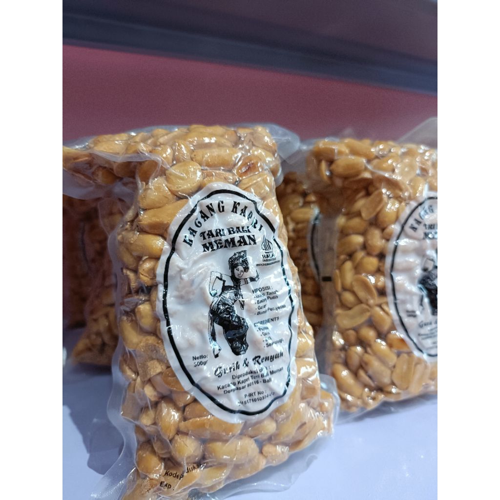 

Kacang Kapri Tari Bali Meman, Oleh oleh Khas Bali
