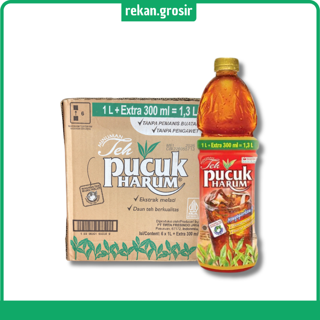 

Teh Pucuk Harum 1300ml x 6BTL