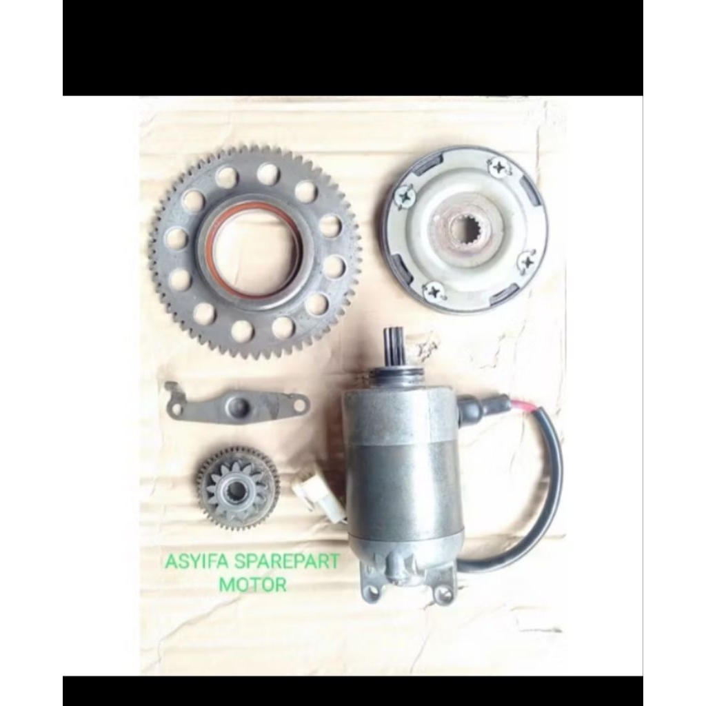 Dinamo stater +gigi stater besar rumah wanway ful set Mio sporty Mio soul mio smille Cabutan ori