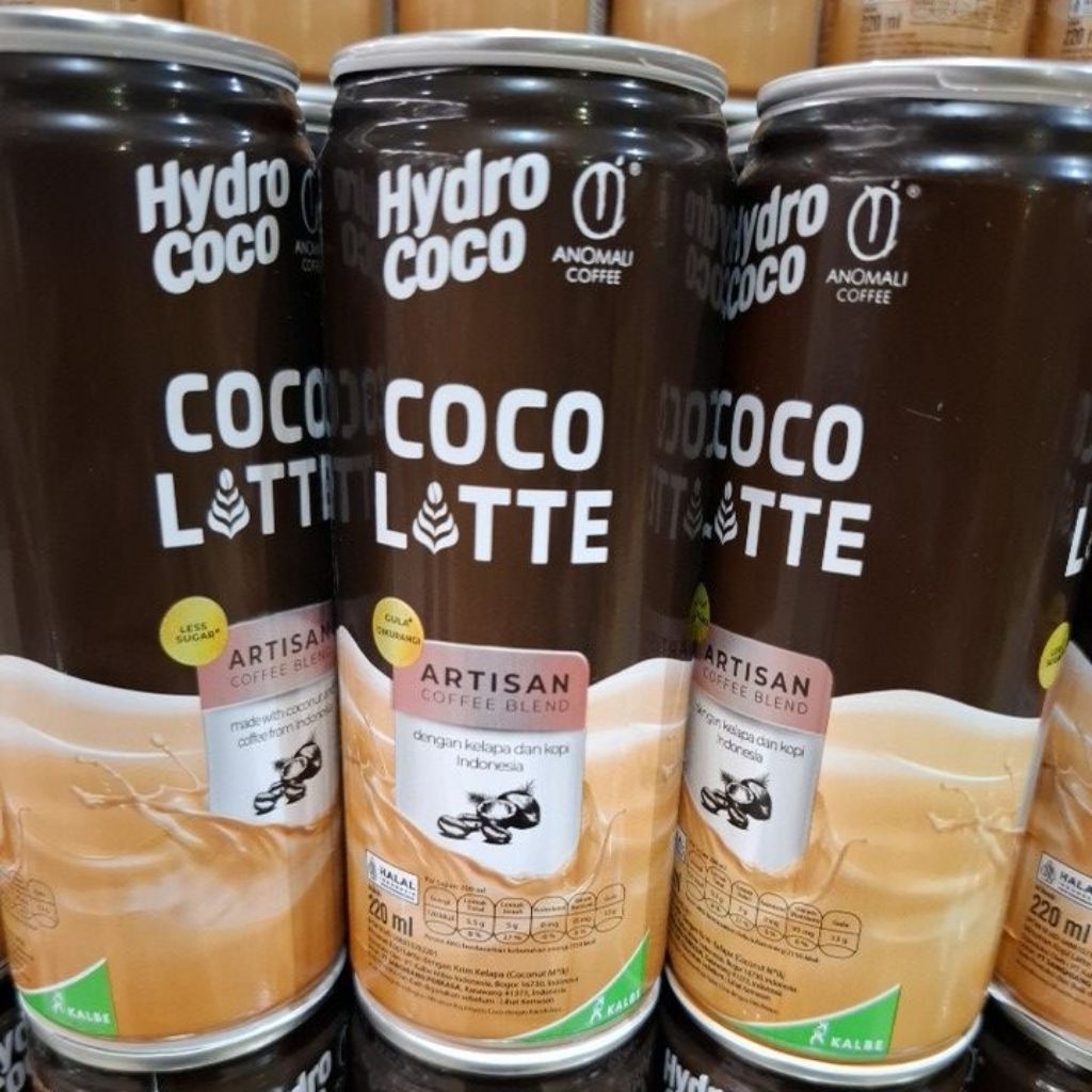 

Hydro Coco latte 220ml Exp 18 Desember 2025