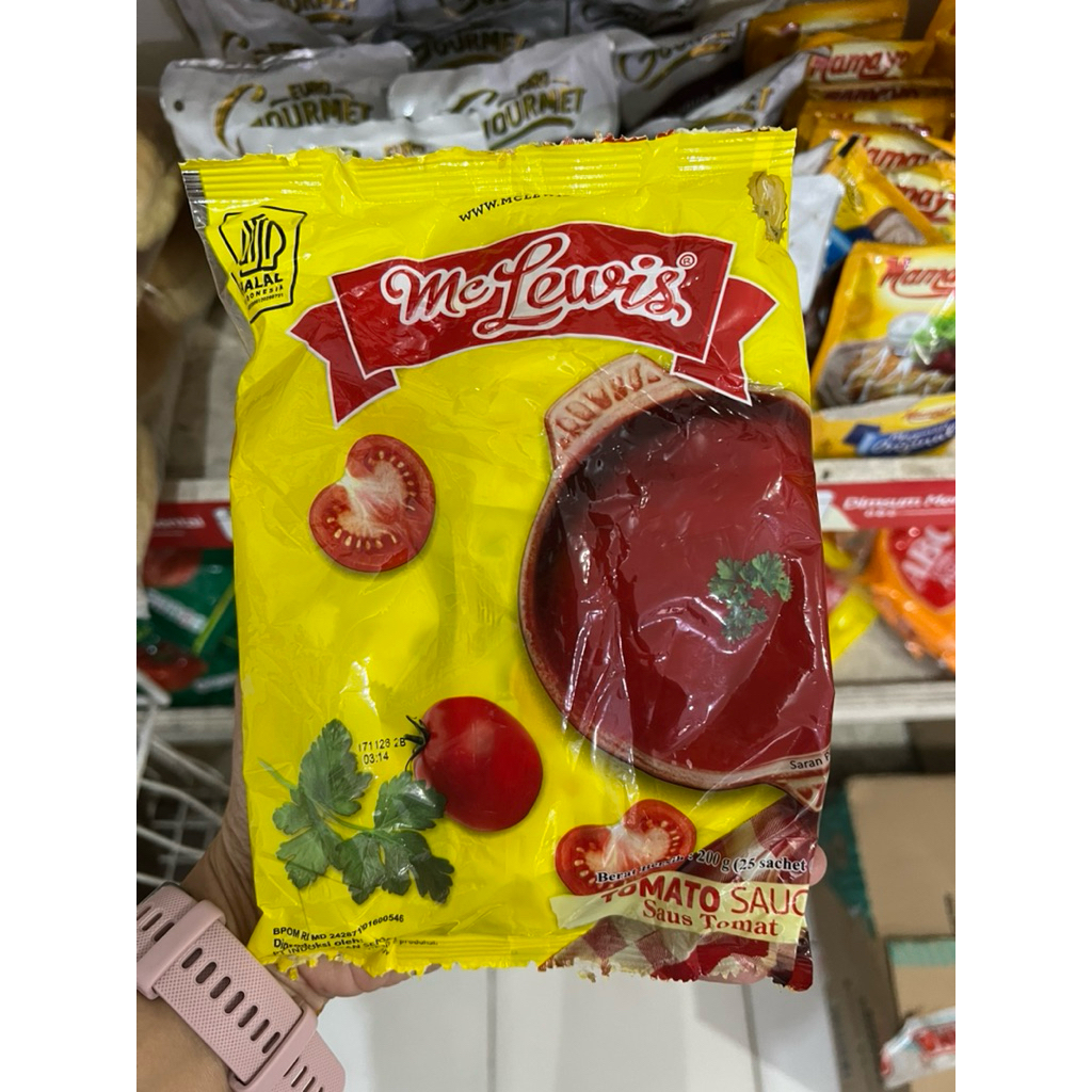 

Mc Lewis Tomat Sachet (isi 25 pcs)
