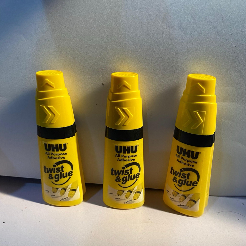 

Lam UHU Twist & Glue All Purpose Adhesive 35ml Lem Bening Serbaguna Original 100%
