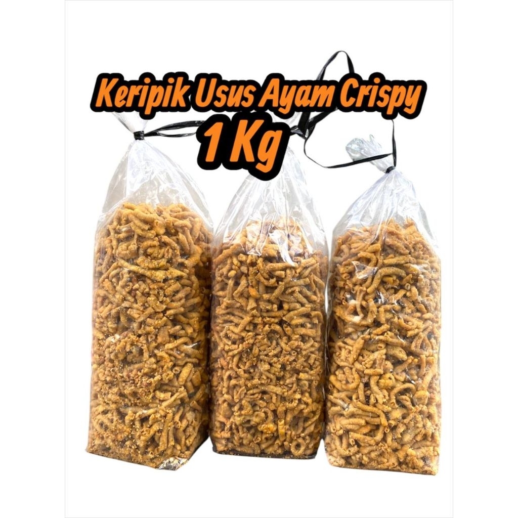 

1 KG Keripik Usus Ayam Crispy EKONOMIS